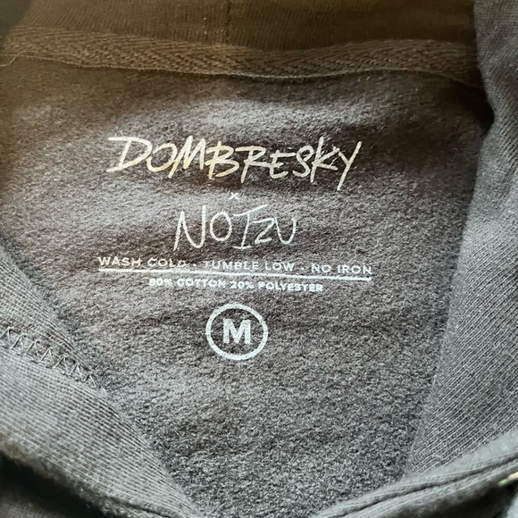 Dombresky & Noizu Rave Alarm EDM Men’s Sweatshirt Black Sz medium - Picture 2 of 6